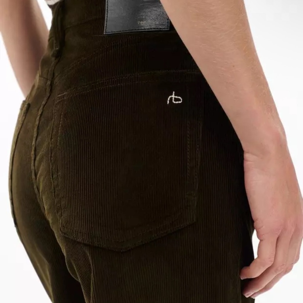 rag & bone Women's Skinny Jeans - Black Corduroy